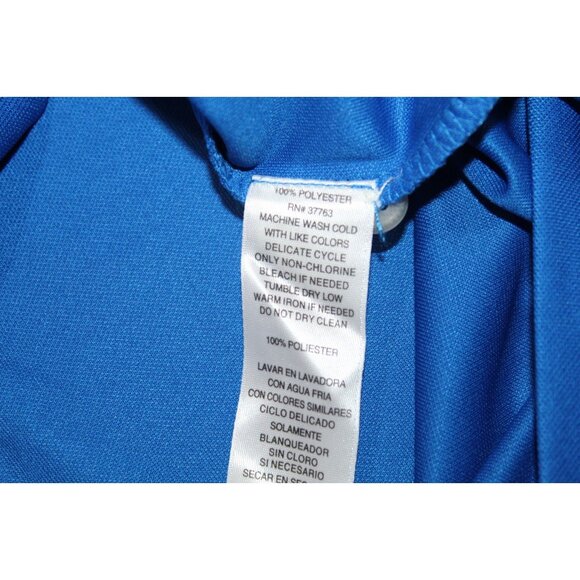 NWT Callaway X Series Moisture Wicking Golf Polo Shirt Samsung XL Royal Blue - Picture 7 of 8